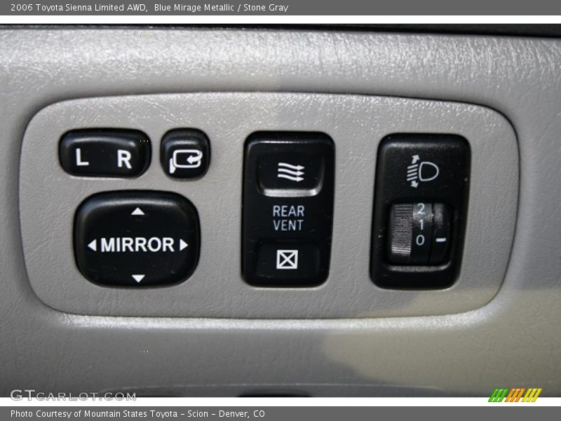 Blue Mirage Metallic / Stone Gray 2006 Toyota Sienna Limited AWD