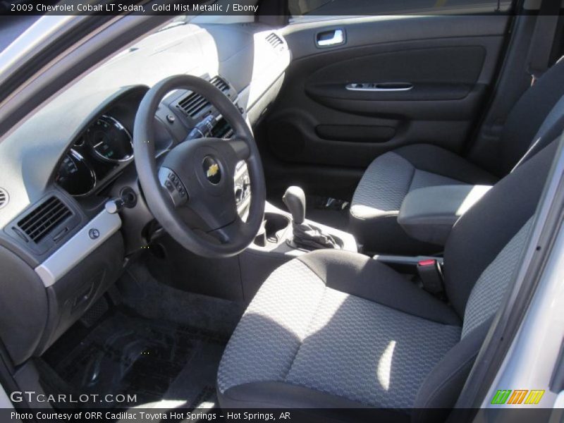 Gold Mist Metallic / Ebony 2009 Chevrolet Cobalt LT Sedan