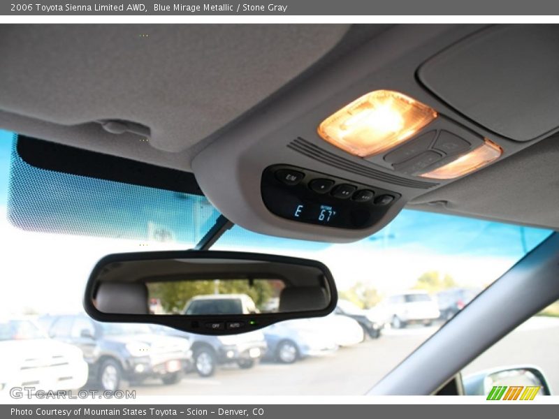 Blue Mirage Metallic / Stone Gray 2006 Toyota Sienna Limited AWD