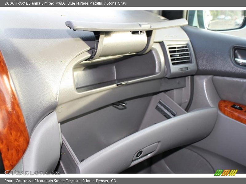 Blue Mirage Metallic / Stone Gray 2006 Toyota Sienna Limited AWD