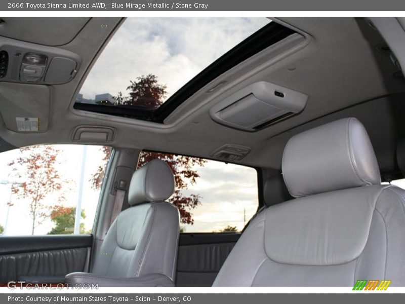 Blue Mirage Metallic / Stone Gray 2006 Toyota Sienna Limited AWD
