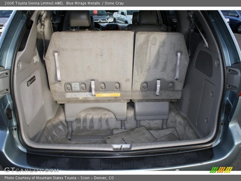 Blue Mirage Metallic / Stone Gray 2006 Toyota Sienna Limited AWD