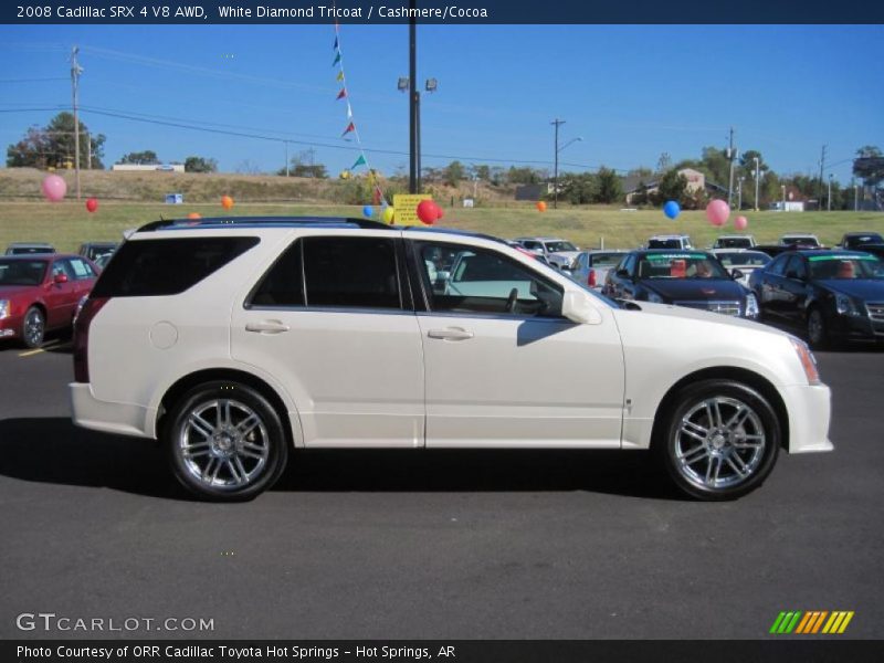  2008 SRX 4 V8 AWD White Diamond Tricoat