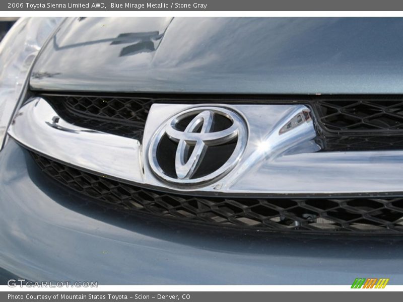 Blue Mirage Metallic / Stone Gray 2006 Toyota Sienna Limited AWD