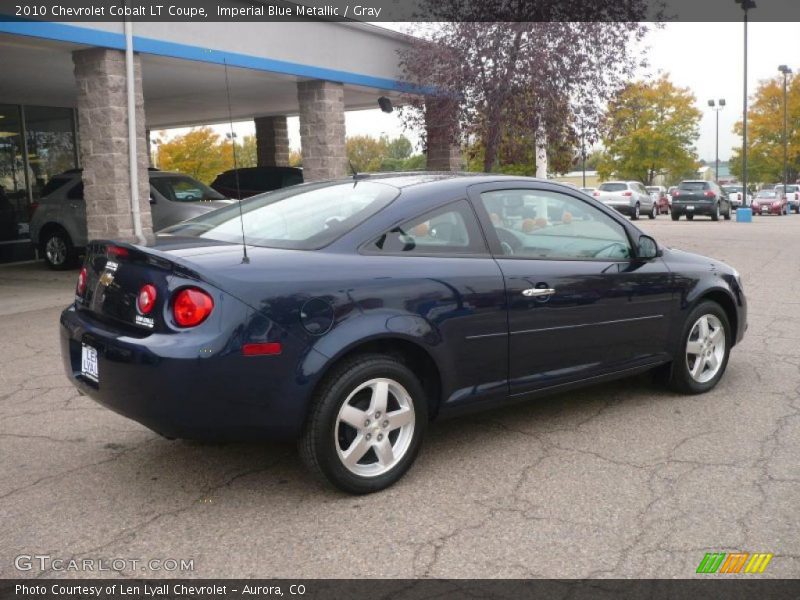 Imperial Blue Metallic / Gray 2010 Chevrolet Cobalt LT Coupe