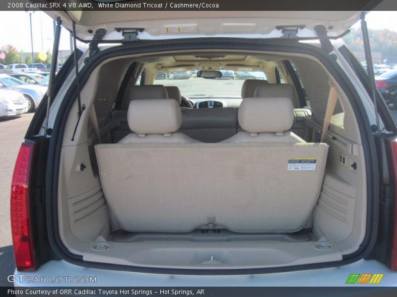  2008 SRX 4 V8 AWD Trunk