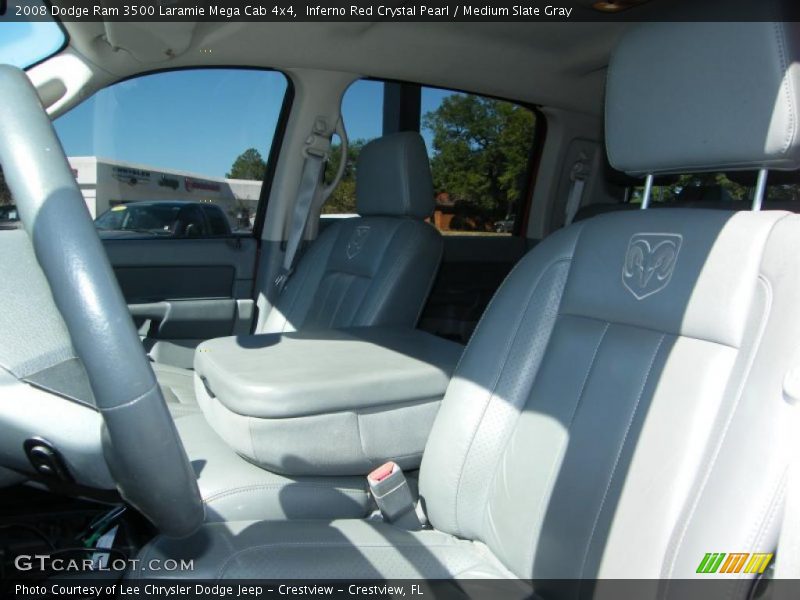  2008 Ram 3500 Laramie Mega Cab 4x4 Medium Slate Gray Interior