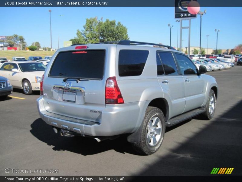 Titanium Metallic / Stone Gray 2008 Toyota 4Runner SR5