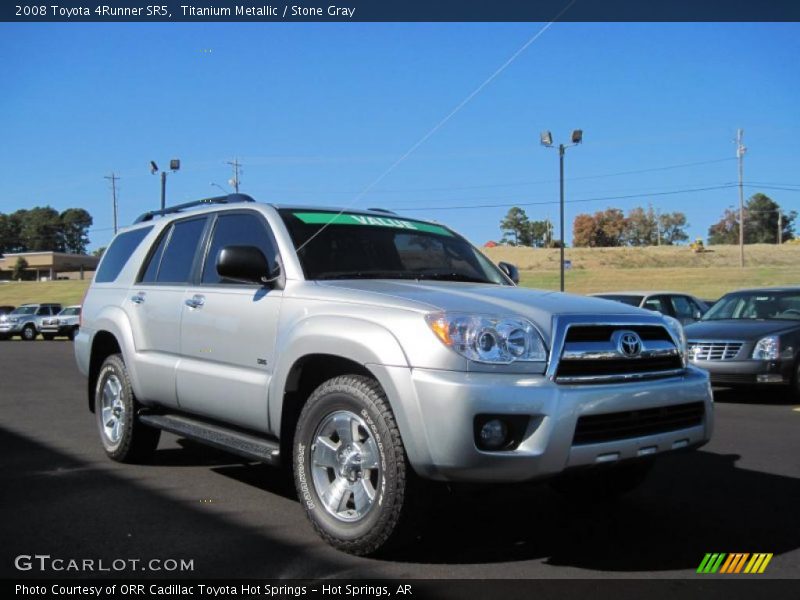 Titanium Metallic / Stone Gray 2008 Toyota 4Runner SR5