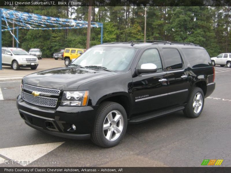 Black / Ebony 2011 Chevrolet Suburban LTZ