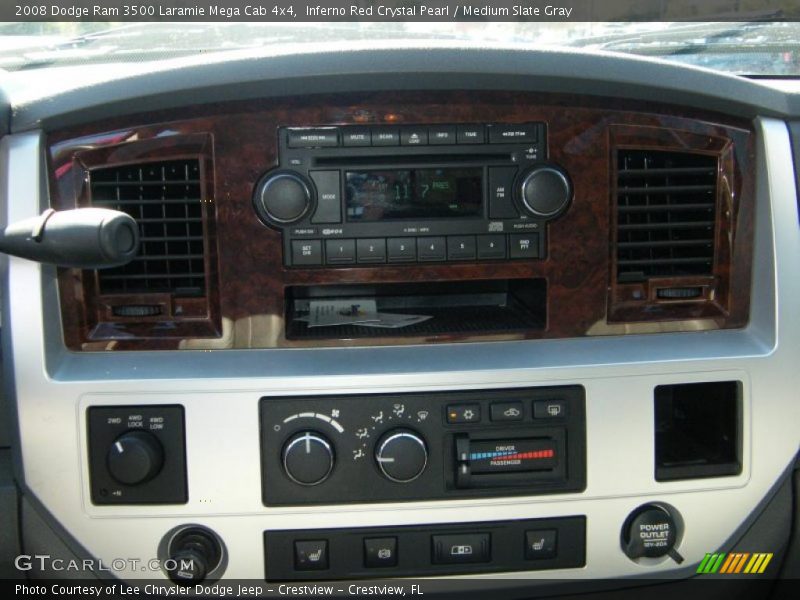 Controls of 2008 Ram 3500 Laramie Mega Cab 4x4