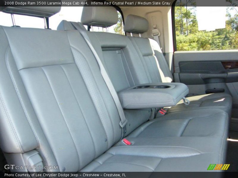  2008 Ram 3500 Laramie Mega Cab 4x4 Medium Slate Gray Interior