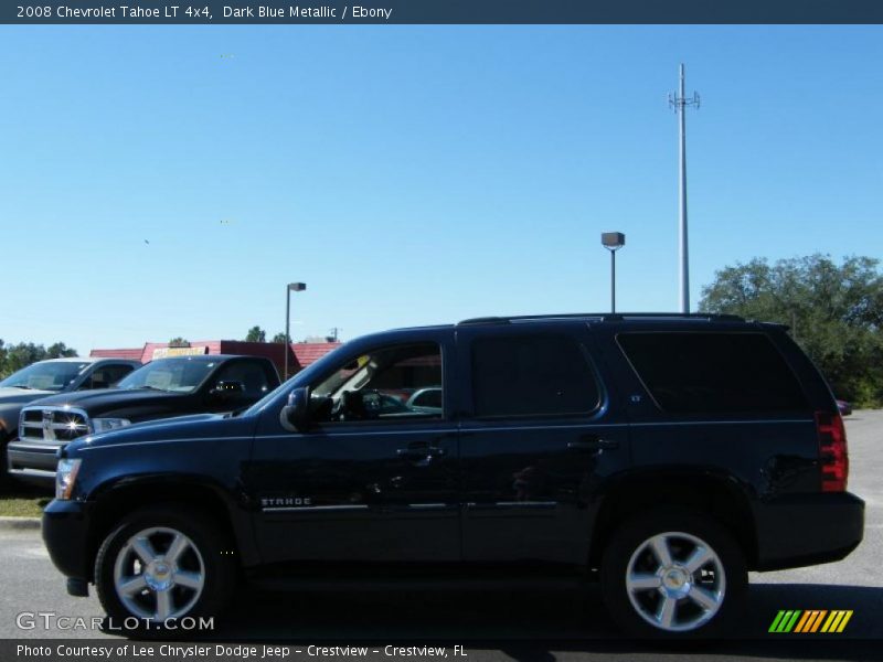 Dark Blue Metallic / Ebony 2008 Chevrolet Tahoe LT 4x4