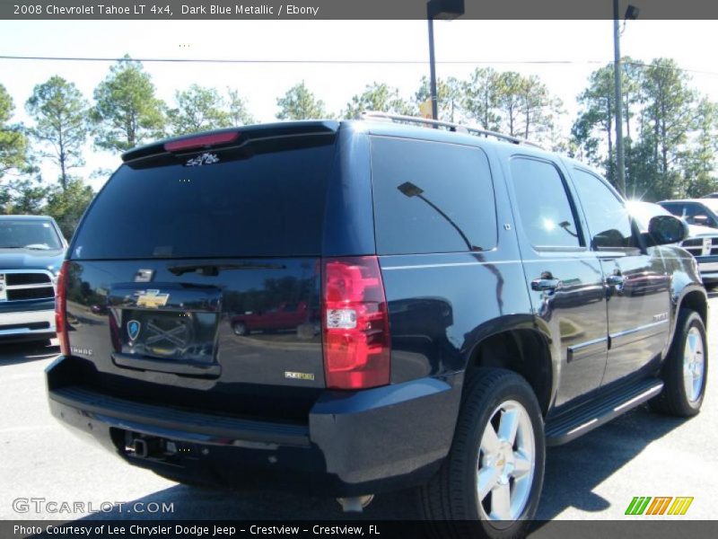 Dark Blue Metallic / Ebony 2008 Chevrolet Tahoe LT 4x4