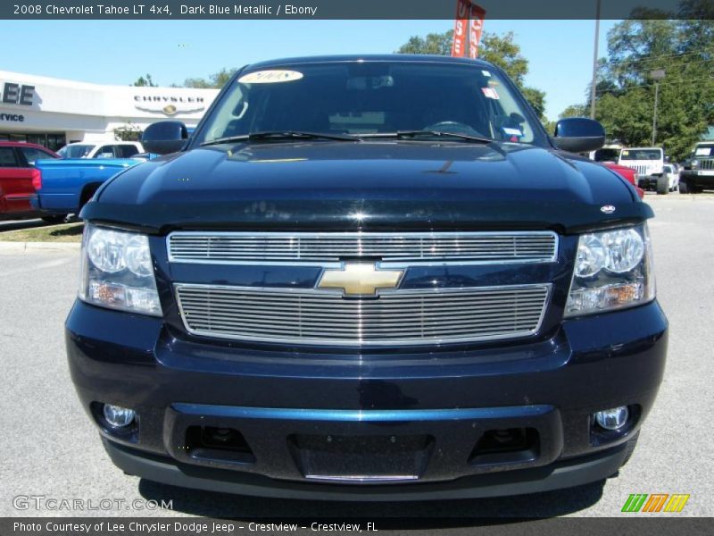 Dark Blue Metallic / Ebony 2008 Chevrolet Tahoe LT 4x4