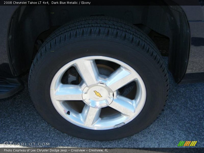 Dark Blue Metallic / Ebony 2008 Chevrolet Tahoe LT 4x4
