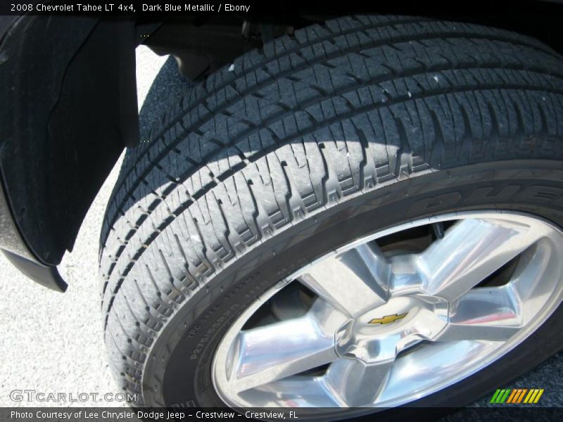 Dark Blue Metallic / Ebony 2008 Chevrolet Tahoe LT 4x4