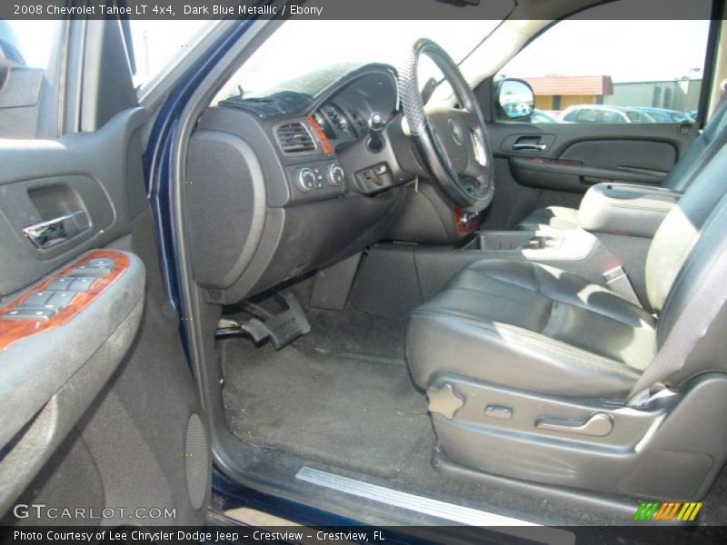 Dark Blue Metallic / Ebony 2008 Chevrolet Tahoe LT 4x4