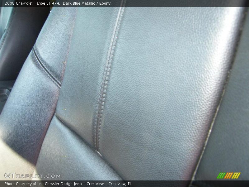 Dark Blue Metallic / Ebony 2008 Chevrolet Tahoe LT 4x4