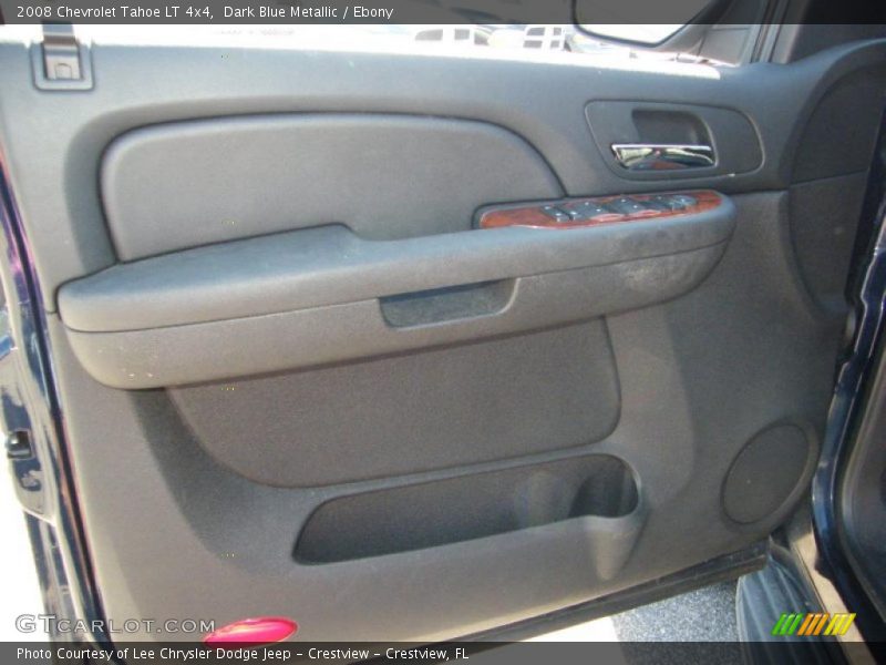 Dark Blue Metallic / Ebony 2008 Chevrolet Tahoe LT 4x4