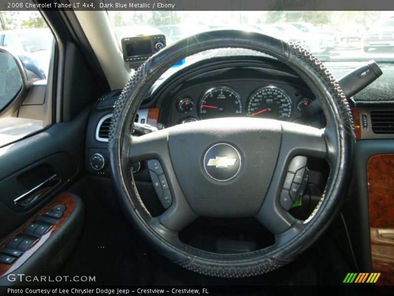 Dark Blue Metallic / Ebony 2008 Chevrolet Tahoe LT 4x4