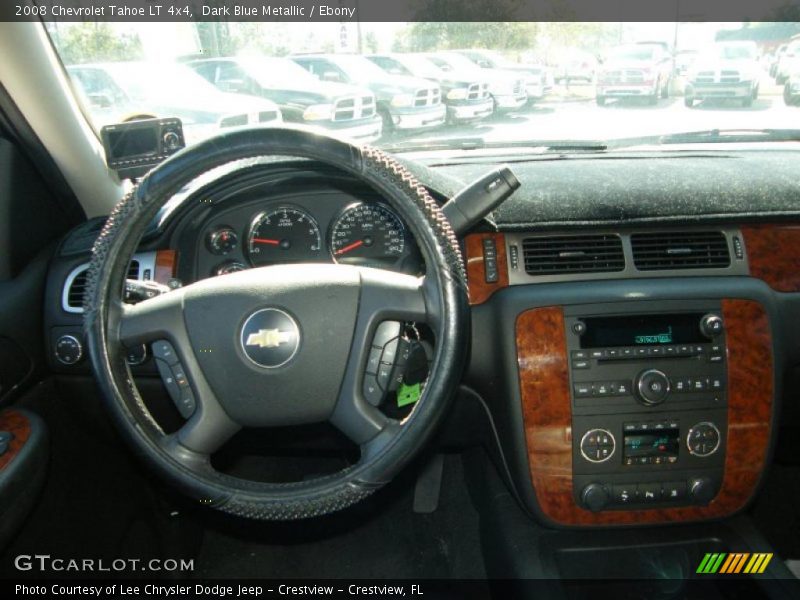 Dark Blue Metallic / Ebony 2008 Chevrolet Tahoe LT 4x4
