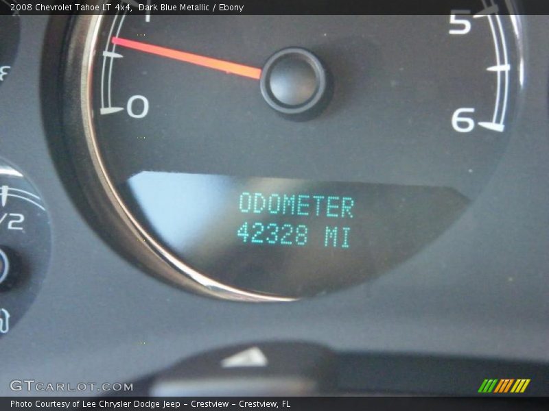 Dark Blue Metallic / Ebony 2008 Chevrolet Tahoe LT 4x4