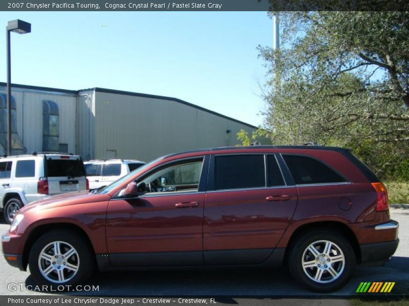 Cognac Crystal Pearl / Pastel Slate Gray 2007 Chrysler Pacifica Touring