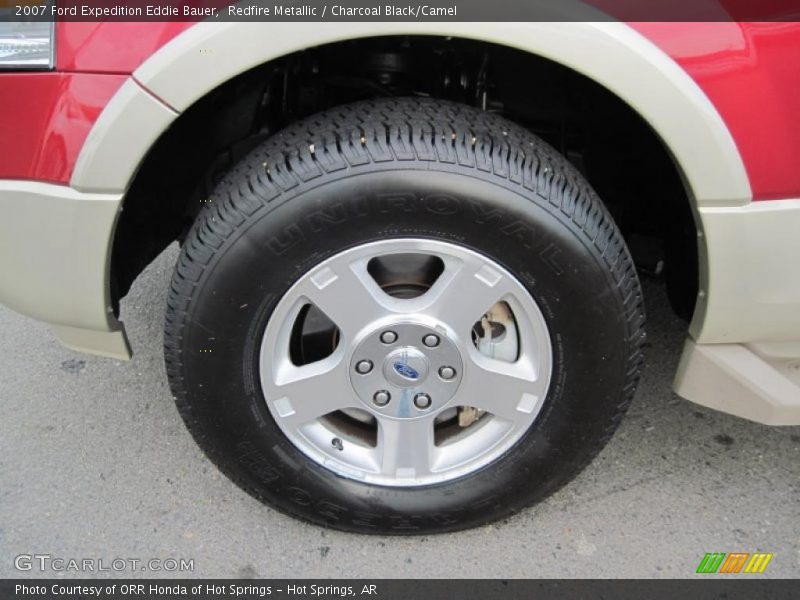 Redfire Metallic / Charcoal Black/Camel 2007 Ford Expedition Eddie Bauer