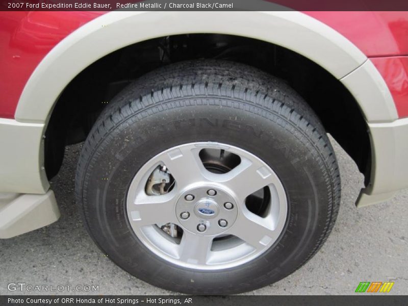 Redfire Metallic / Charcoal Black/Camel 2007 Ford Expedition Eddie Bauer