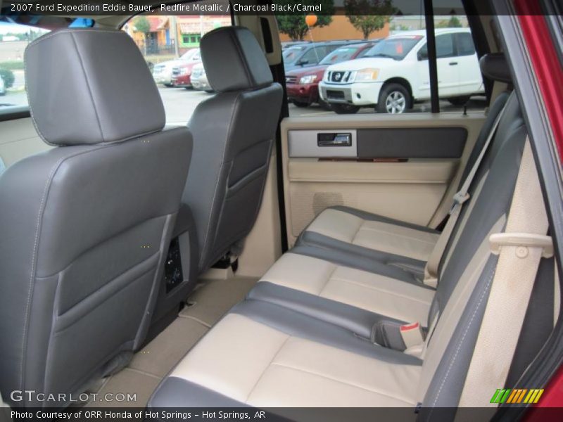 Redfire Metallic / Charcoal Black/Camel 2007 Ford Expedition Eddie Bauer