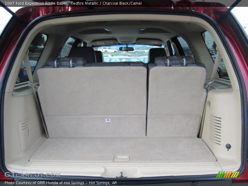 Redfire Metallic / Charcoal Black/Camel 2007 Ford Expedition Eddie Bauer