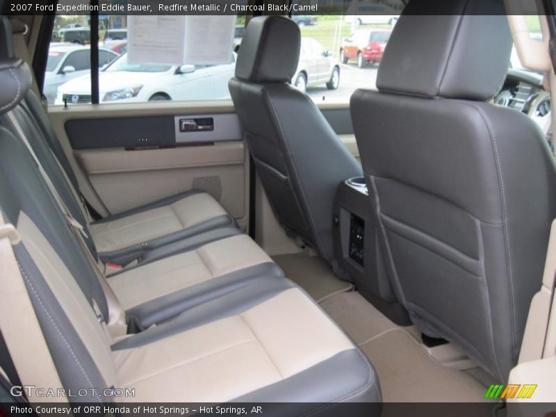 Redfire Metallic / Charcoal Black/Camel 2007 Ford Expedition Eddie Bauer
