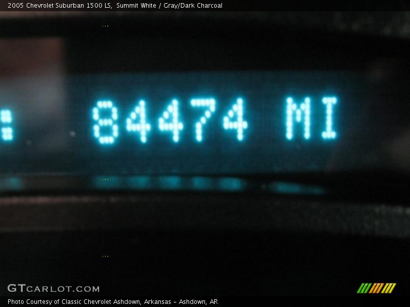Summit White / Gray/Dark Charcoal 2005 Chevrolet Suburban 1500 LS