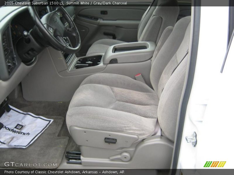 Gray/Dark Charcoal Interior - 2005 Suburban 1500 LS 