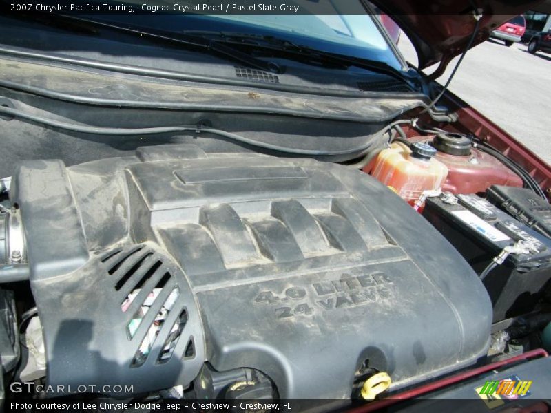 Cognac Crystal Pearl / Pastel Slate Gray 2007 Chrysler Pacifica Touring