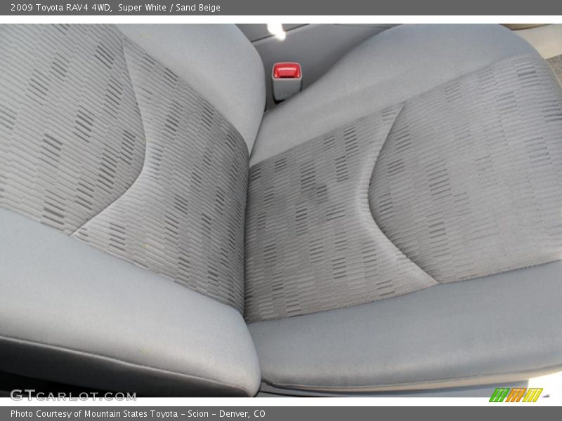 Super White / Sand Beige 2009 Toyota RAV4 4WD