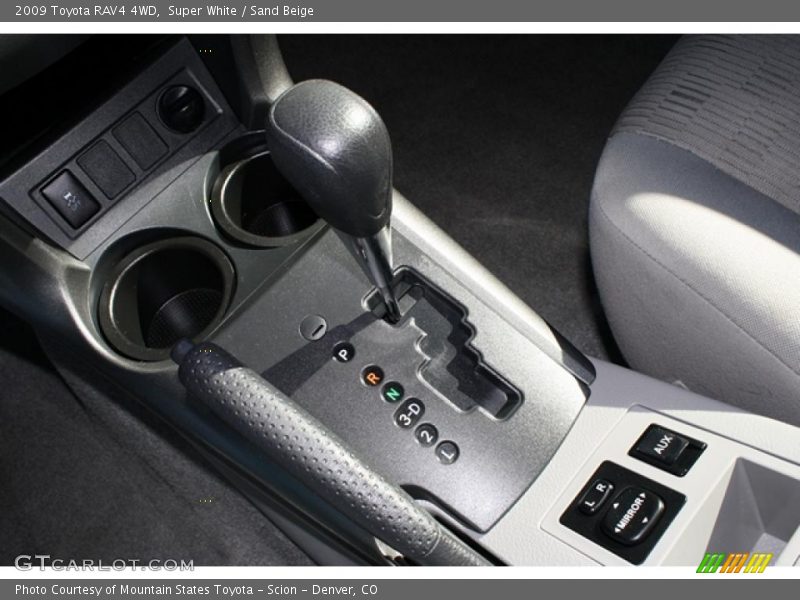 Super White / Sand Beige 2009 Toyota RAV4 4WD