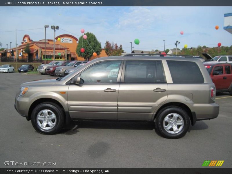 Mocha Metallic / Saddle 2008 Honda Pilot Value Package