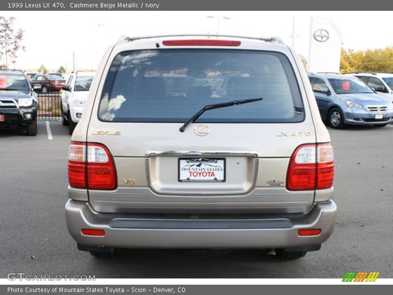 Cashmere Beige Metallic / Ivory 1999 Lexus LX 470
