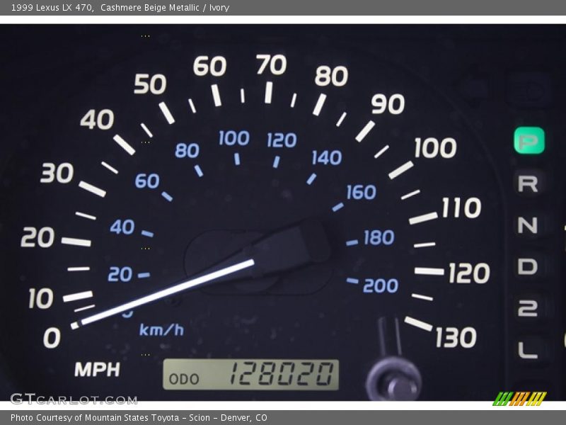 Cashmere Beige Metallic / Ivory 1999 Lexus LX 470