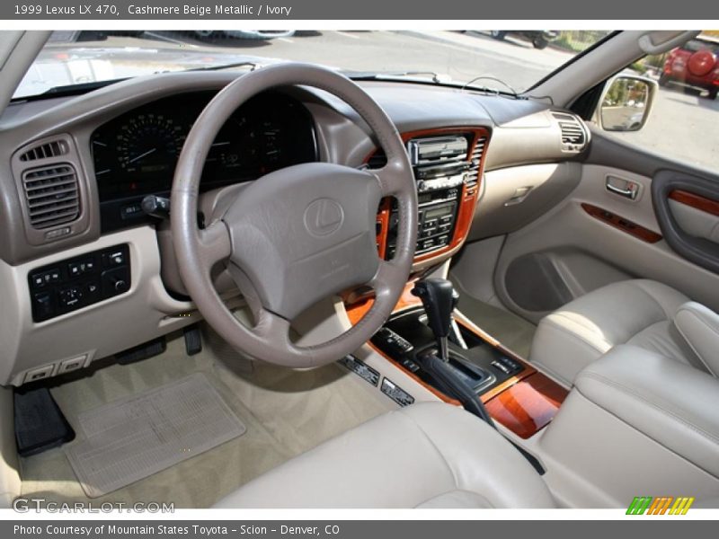 Ivory Interior - 1999 LX 470 