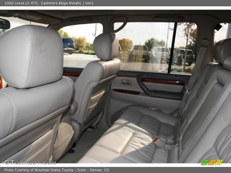  1999 LX 470 Ivory Interior