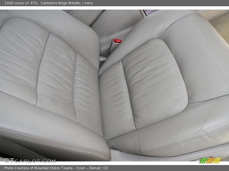  1999 LX 470 Ivory Interior