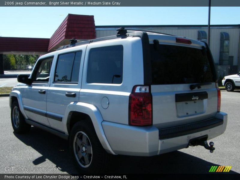 Bright Silver Metallic / Medium Slate Gray 2006 Jeep Commander