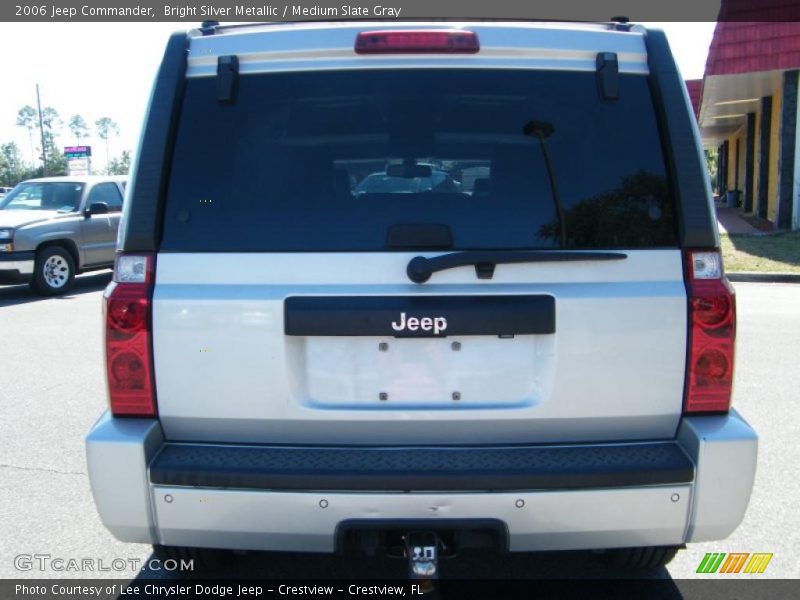 Bright Silver Metallic / Medium Slate Gray 2006 Jeep Commander