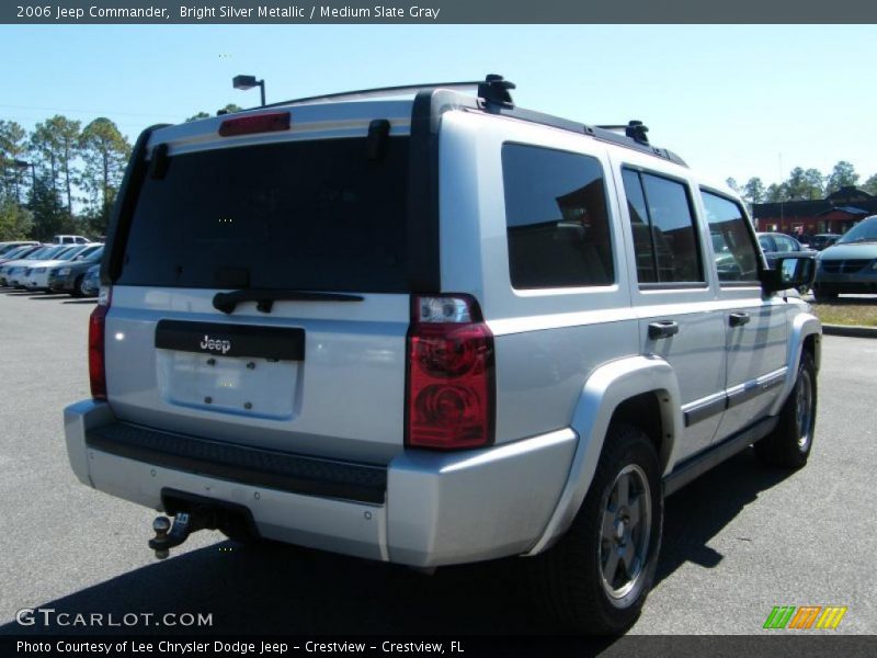 Bright Silver Metallic / Medium Slate Gray 2006 Jeep Commander