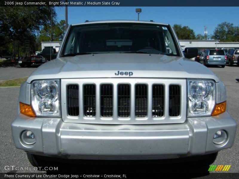 Bright Silver Metallic / Medium Slate Gray 2006 Jeep Commander
