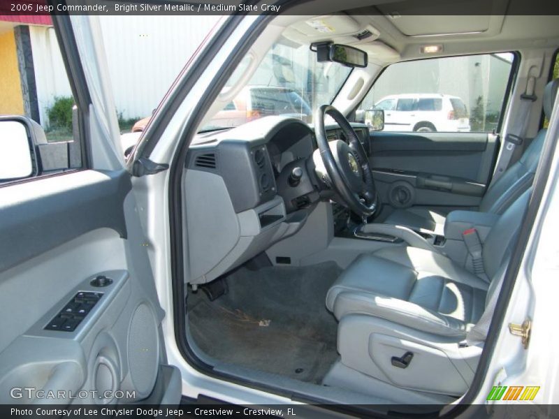 Bright Silver Metallic / Medium Slate Gray 2006 Jeep Commander