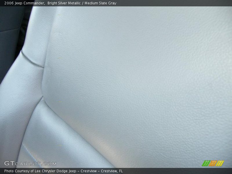 Bright Silver Metallic / Medium Slate Gray 2006 Jeep Commander